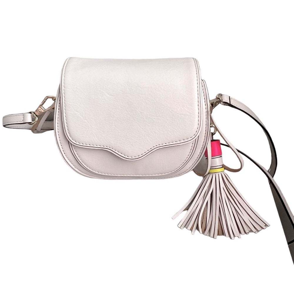 Rebecca Minkoff Leather Mini Sydney Crossbody Bag Light Blush